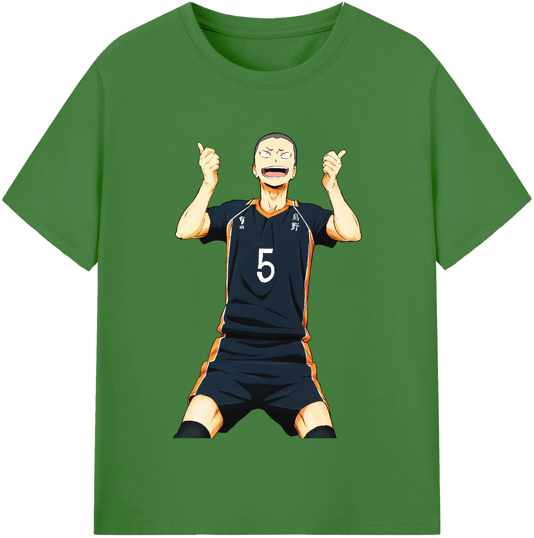 （画像用） ハイキュー!! Haikyu!! レディースカジュアルプリントTシャツ（綿100％）